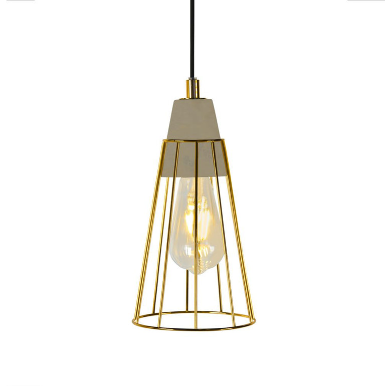 Bazz 4 Pendant Gold