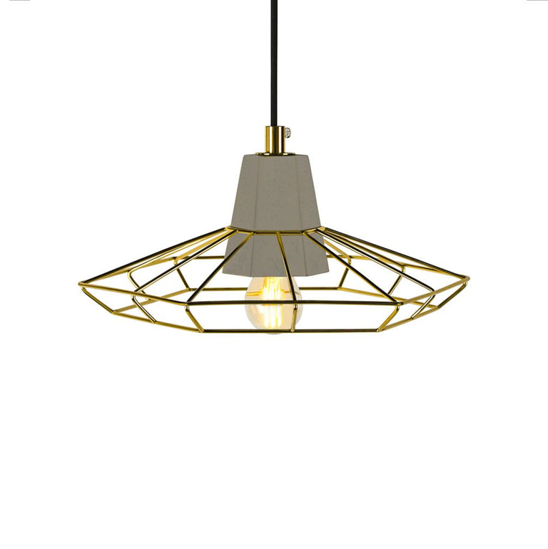Bazz 5 Pendant Gold