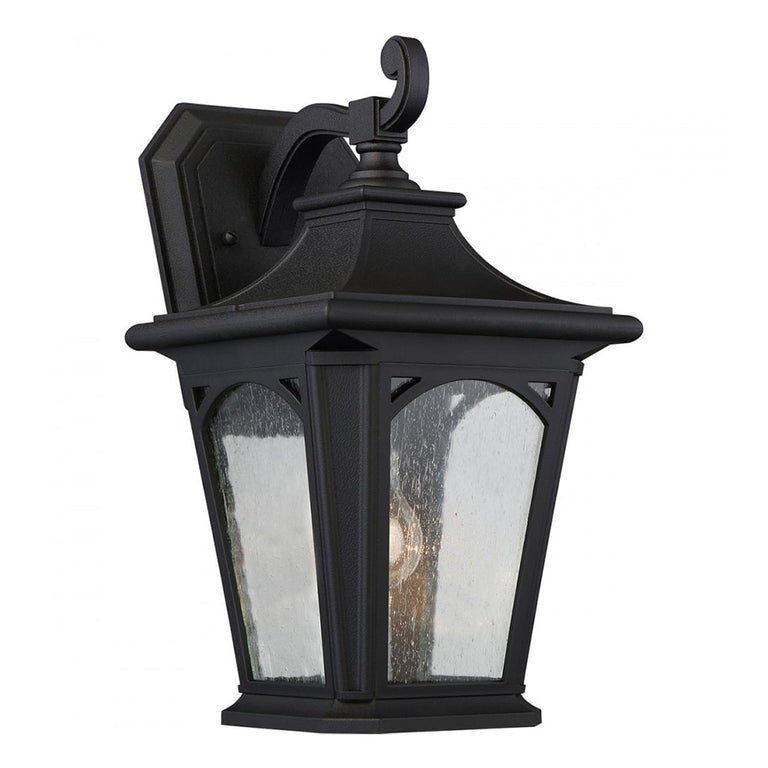 Bedford Medium Wall Lantern Lantern Mystic Black - QZ/BEDFORD2/M