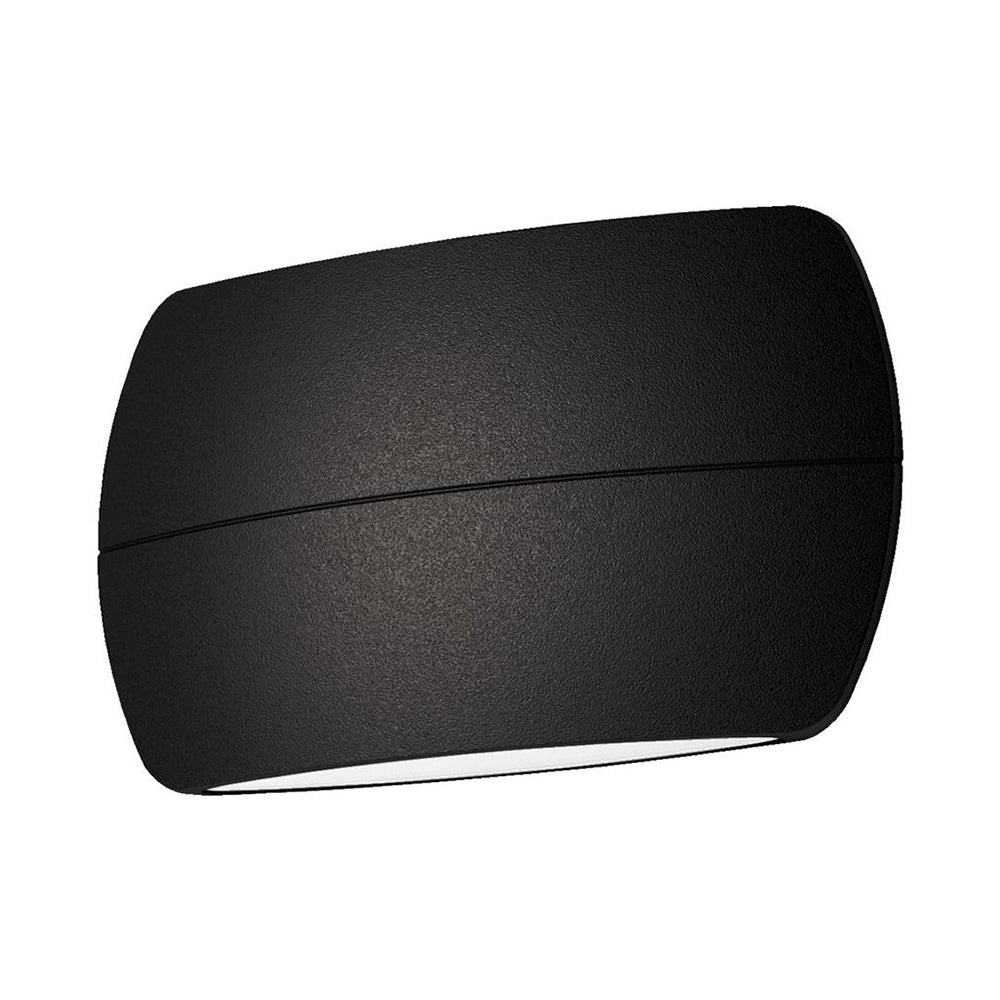 Bell 13W LED 240V Up/Down Wall Pillar Light Black / Warm White - 19376