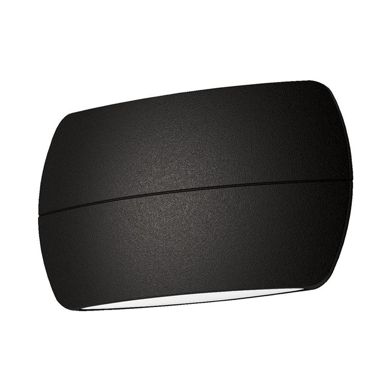 Bell 13W LED 240V Up/Down Wall Pillar Light Black / Warm White - 19376