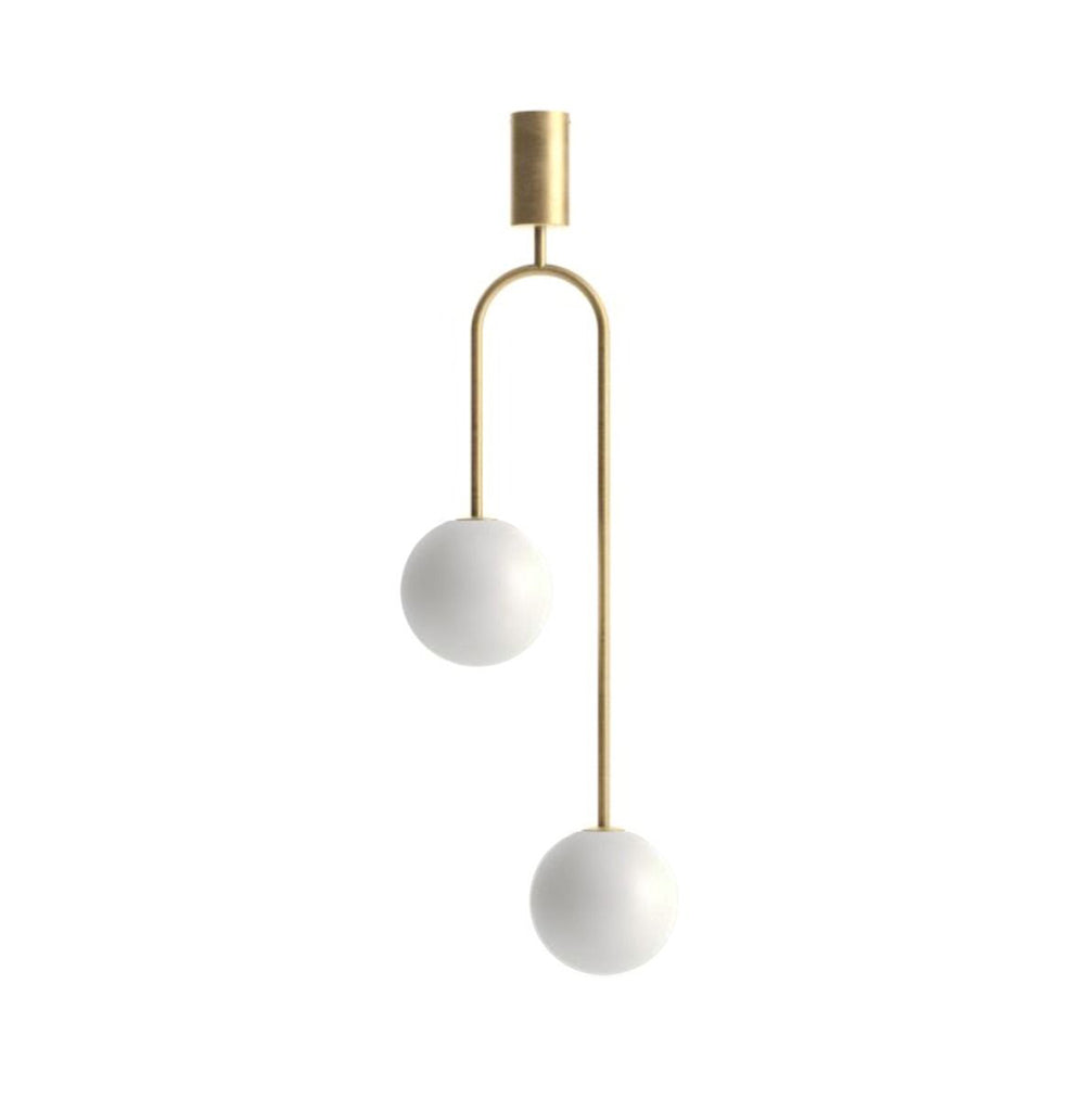 Bella 2 Light Pendant Gold