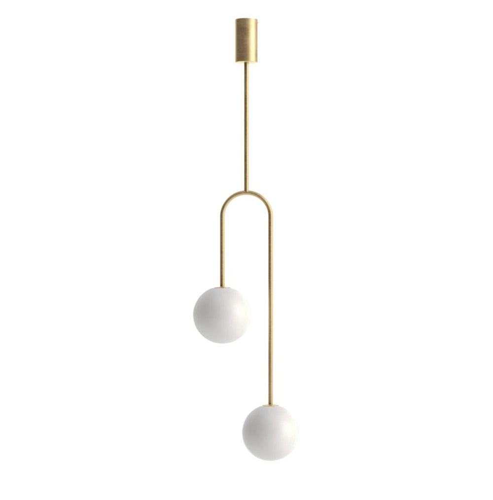 Bella 2 Light Pendant Gold