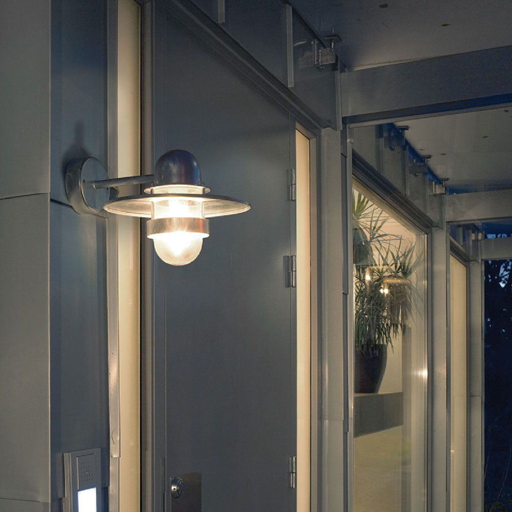Bergen Wall Light Galvanized Steel - NLYS.270GA