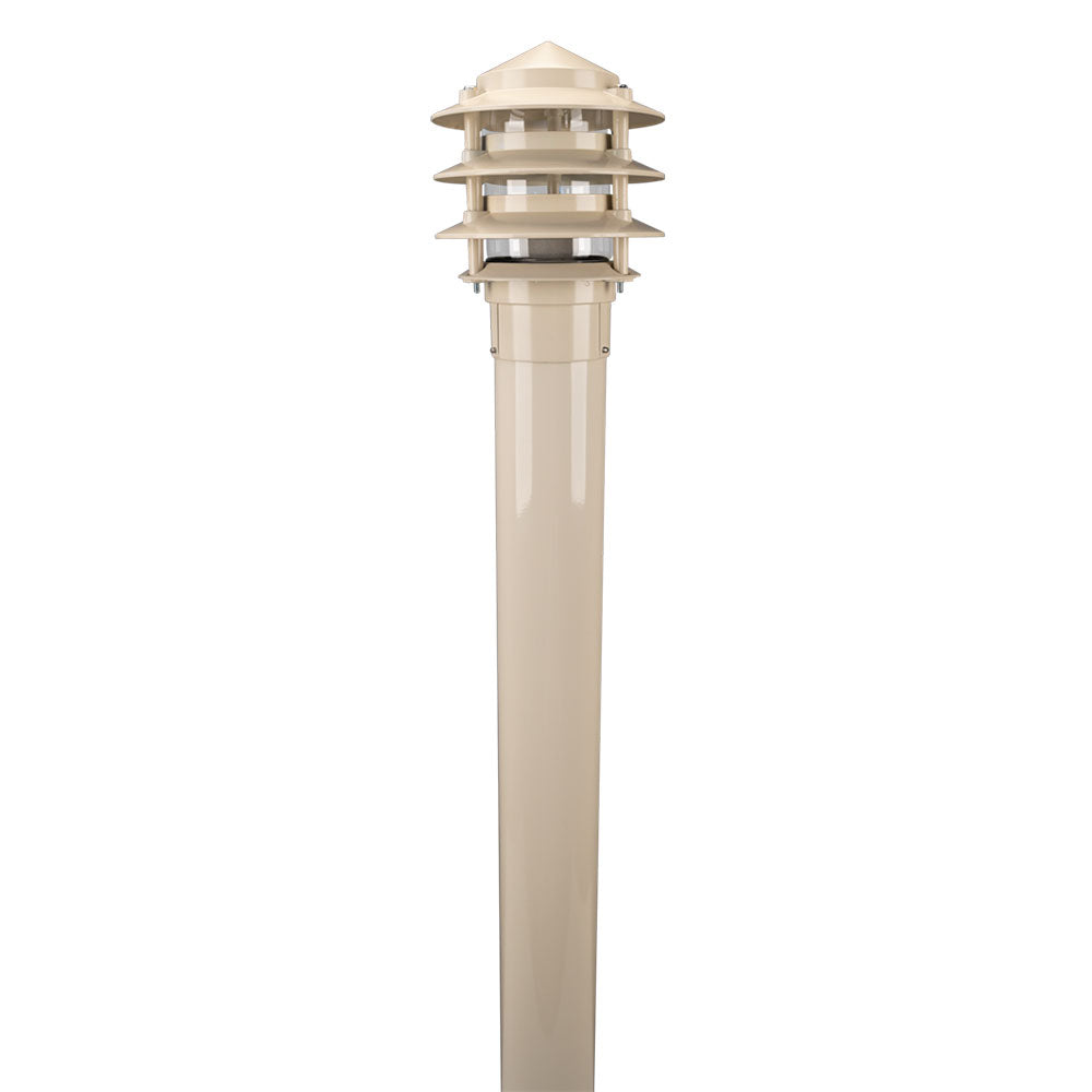 Three Tier Bollard Kit Beige - 10728
