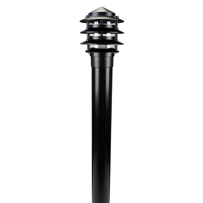 Three Tier Bollard Kit Black - 10729