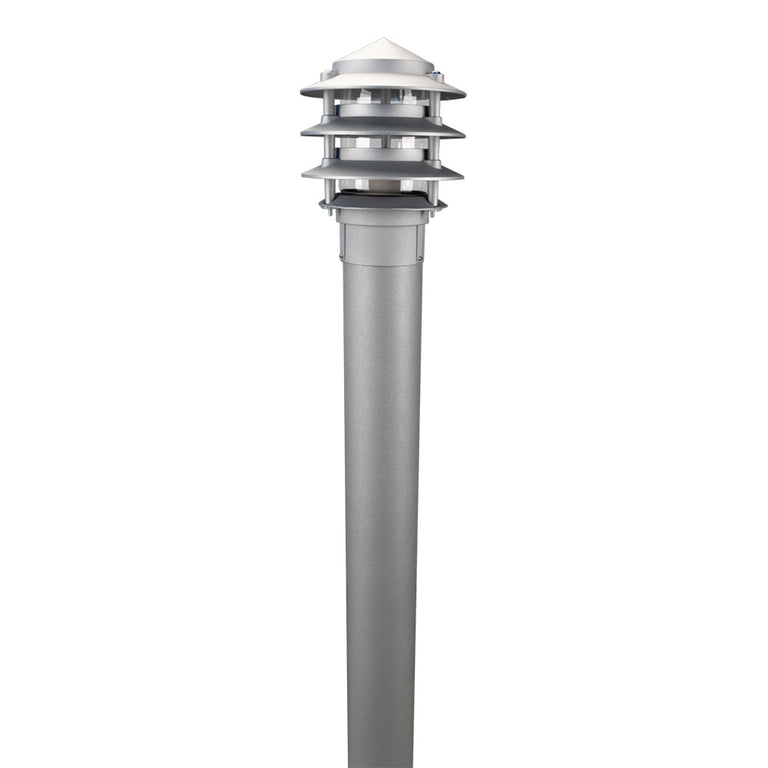 Three Tier Bollard Kit Silver - 10730