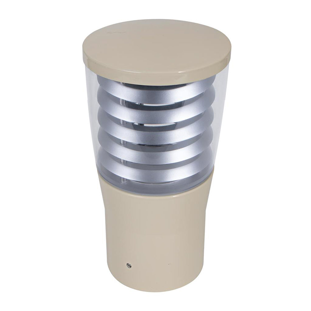BL-300 1 Light Bollard Head Beige - 10718