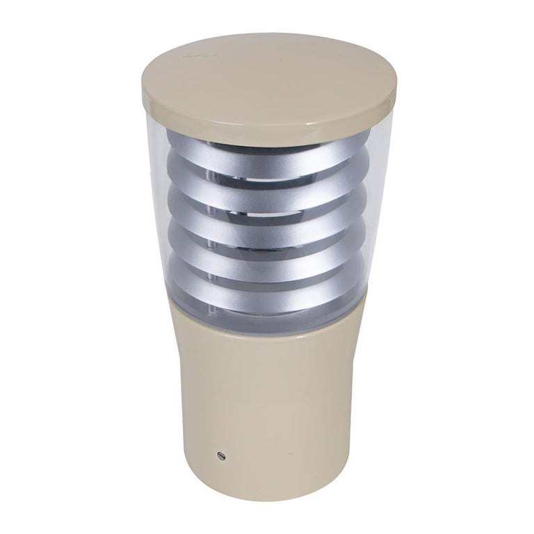 BL-300 1 Light Bollard Head Beige - 10718