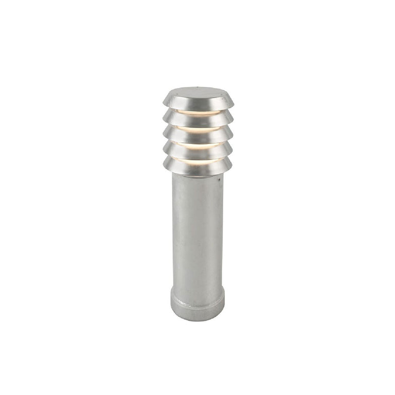 Alta 490mm Bollard Galvanized Steel - NLYS.293GA