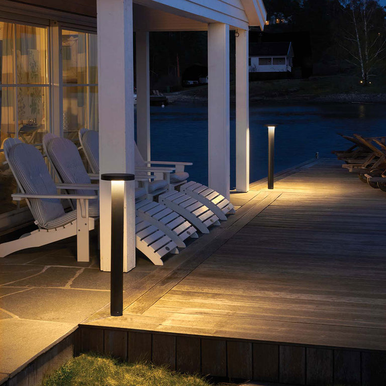 Borg Large 16W LED Bollard Graphite / Warm White - NLYS.6180GR
