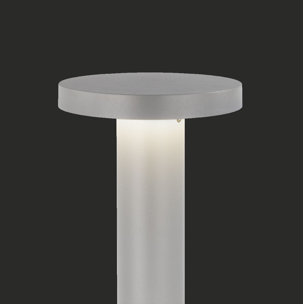 Borg Small 16W LED Bollard Aluminium / Warm White - NLYS.6170AL