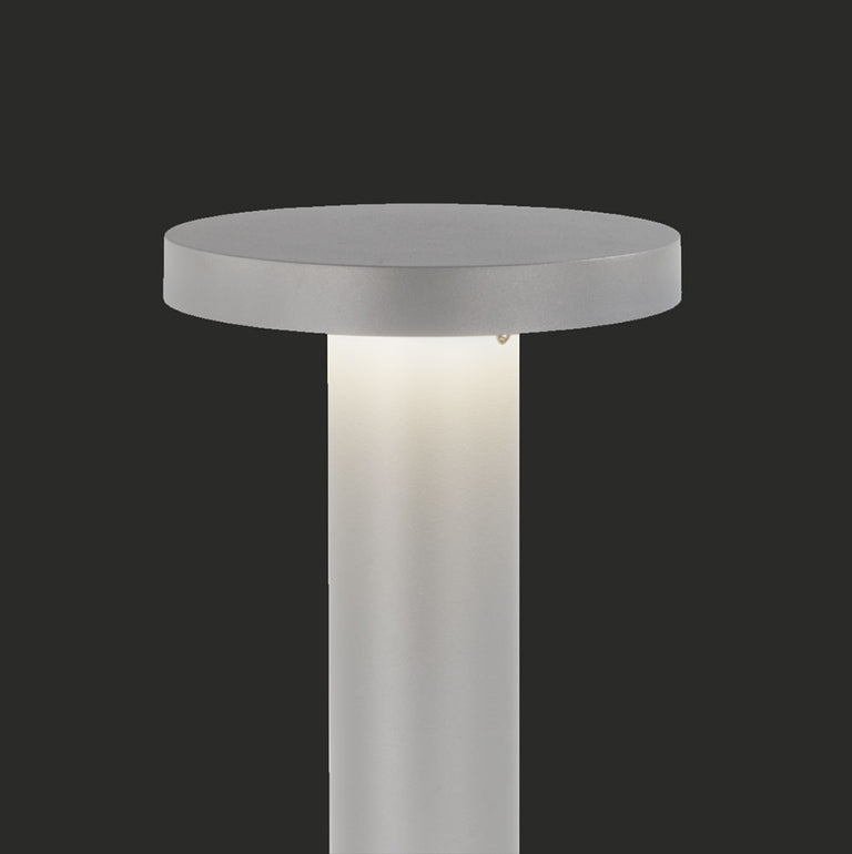 Borg Small 16W LED Bollard Aluminium / Warm White - NLYS.6170AL