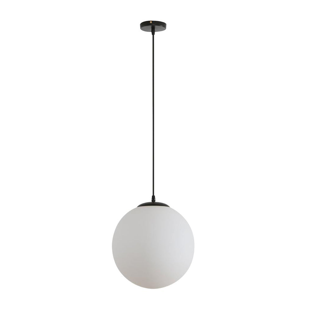 Bubble-300 Opal Glass Pendant Black - 31485