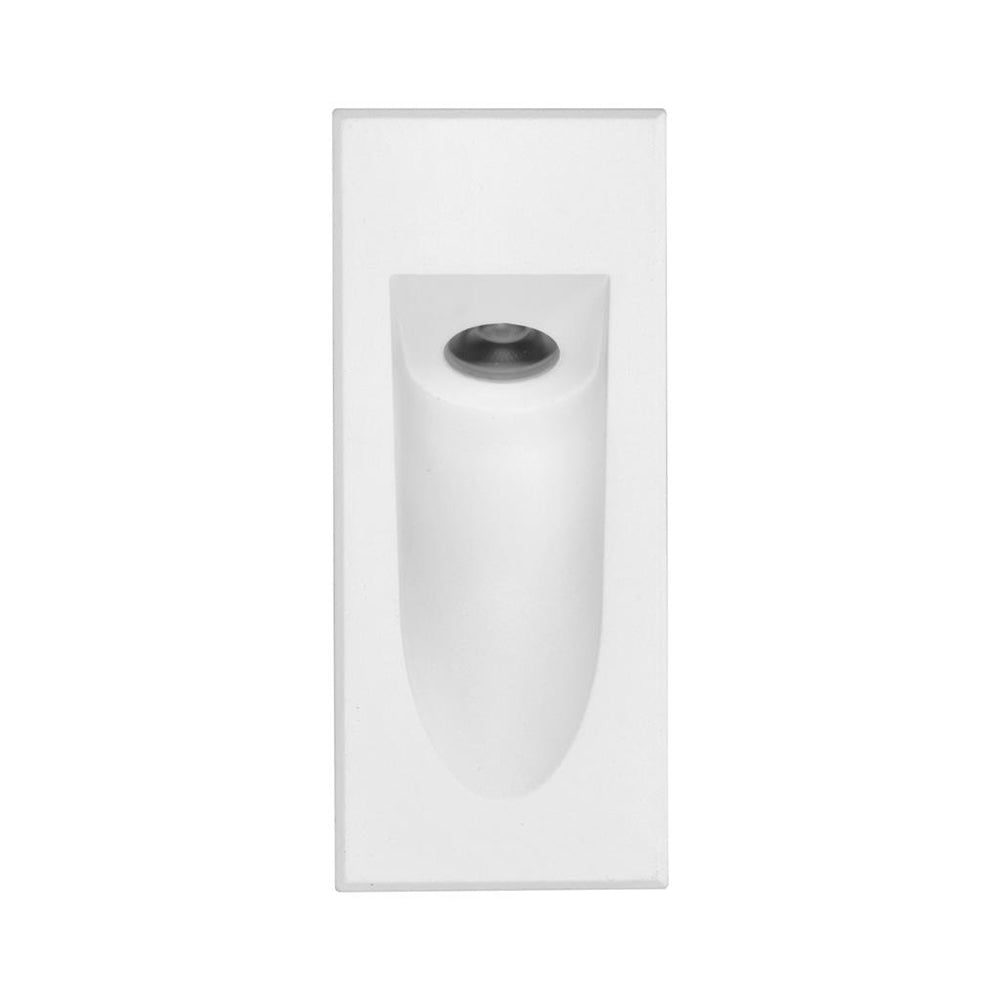 Camino 3W 240V IP54 Dimmable Rectangular Steplight White / Tri-Colour - 21763