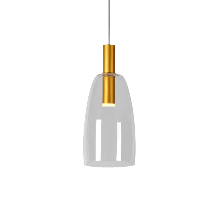 Candle Large LED Pendant Gold