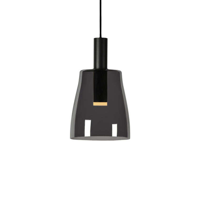 Candle Medium LED Pendant Black