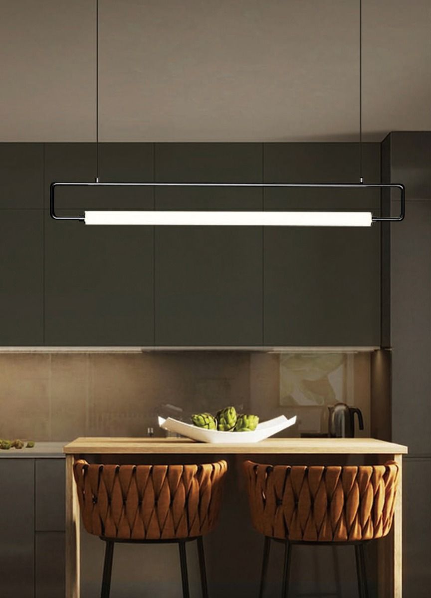 Canon 25W Dimmable LED Pendant Black / Warm White