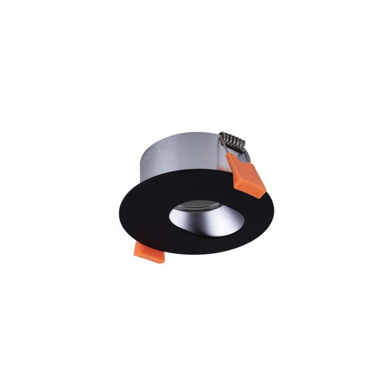 Cell Frame K75 Key 75mm Cut-Out To Suit Cell Downlight Module Series Black - 27065