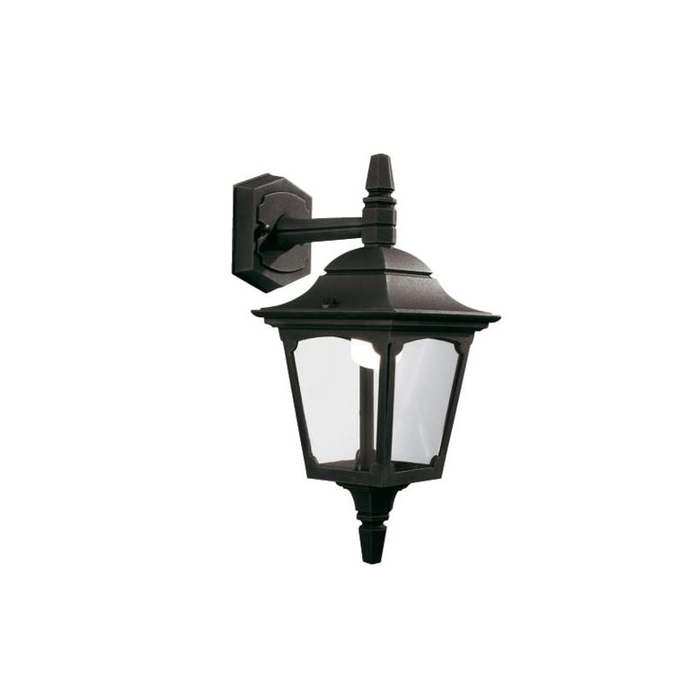 Chapel Mini Down Wall Lantern Black - CPM2-BLACK