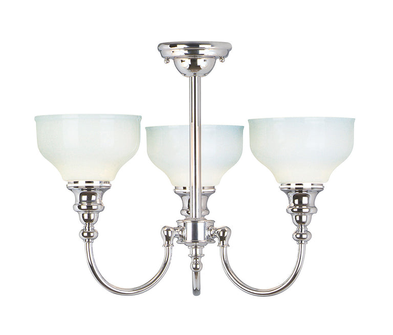 Cheadle 9W 3 Light LED Ceiling Light Polished Chrome - BATH-CD3