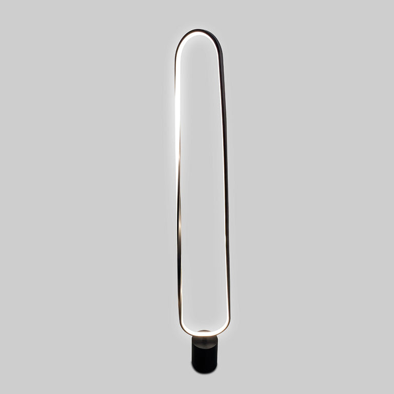 Clip LED Floor Lamp Matt Black