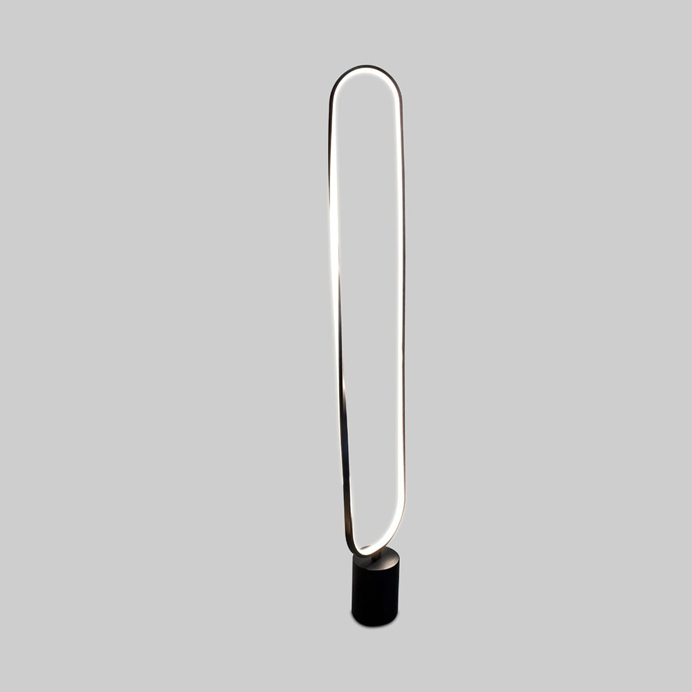 Clip LED Floor Lamp Matt Black