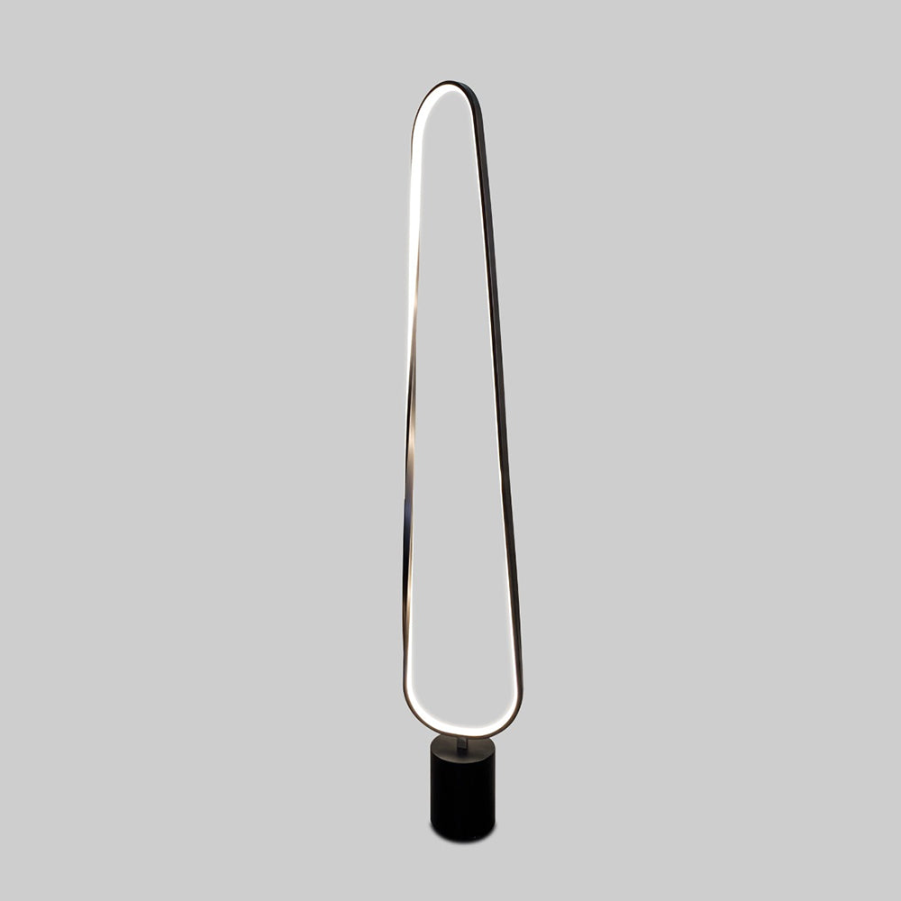 Clip LED Floor Lamp Matt Black