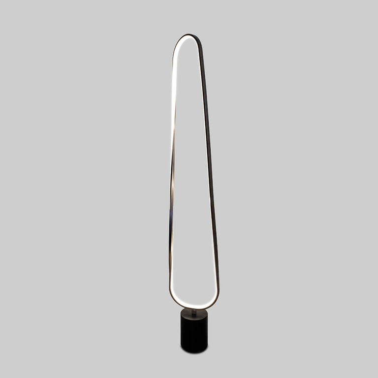 Clip LED Floor Lamp Matt Black