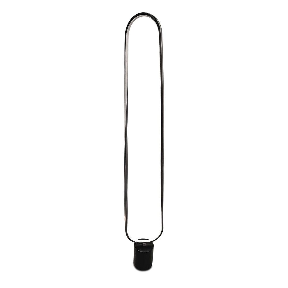 Clip LED Floor Lamp Matt Black