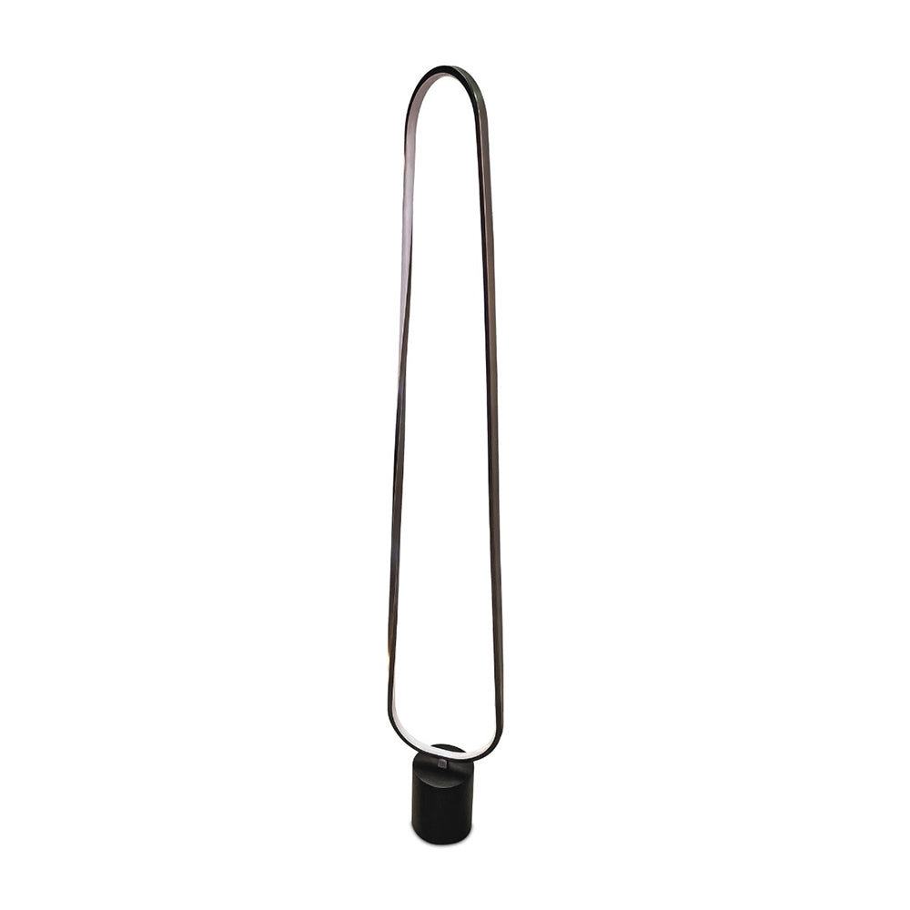 Clip LED Floor Lamp Matt Black