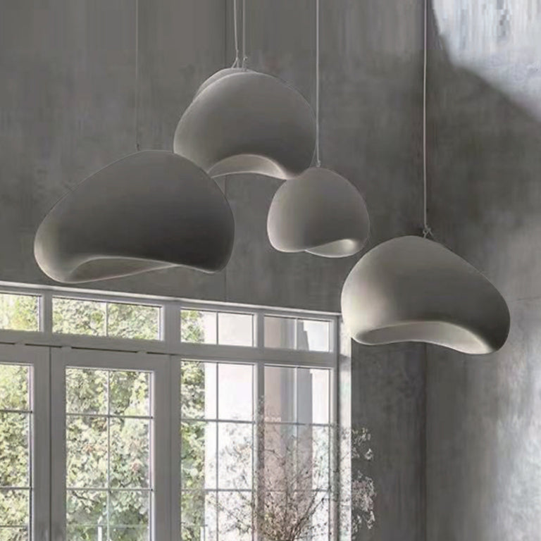 Cloud 300mm Render Pendant Grey