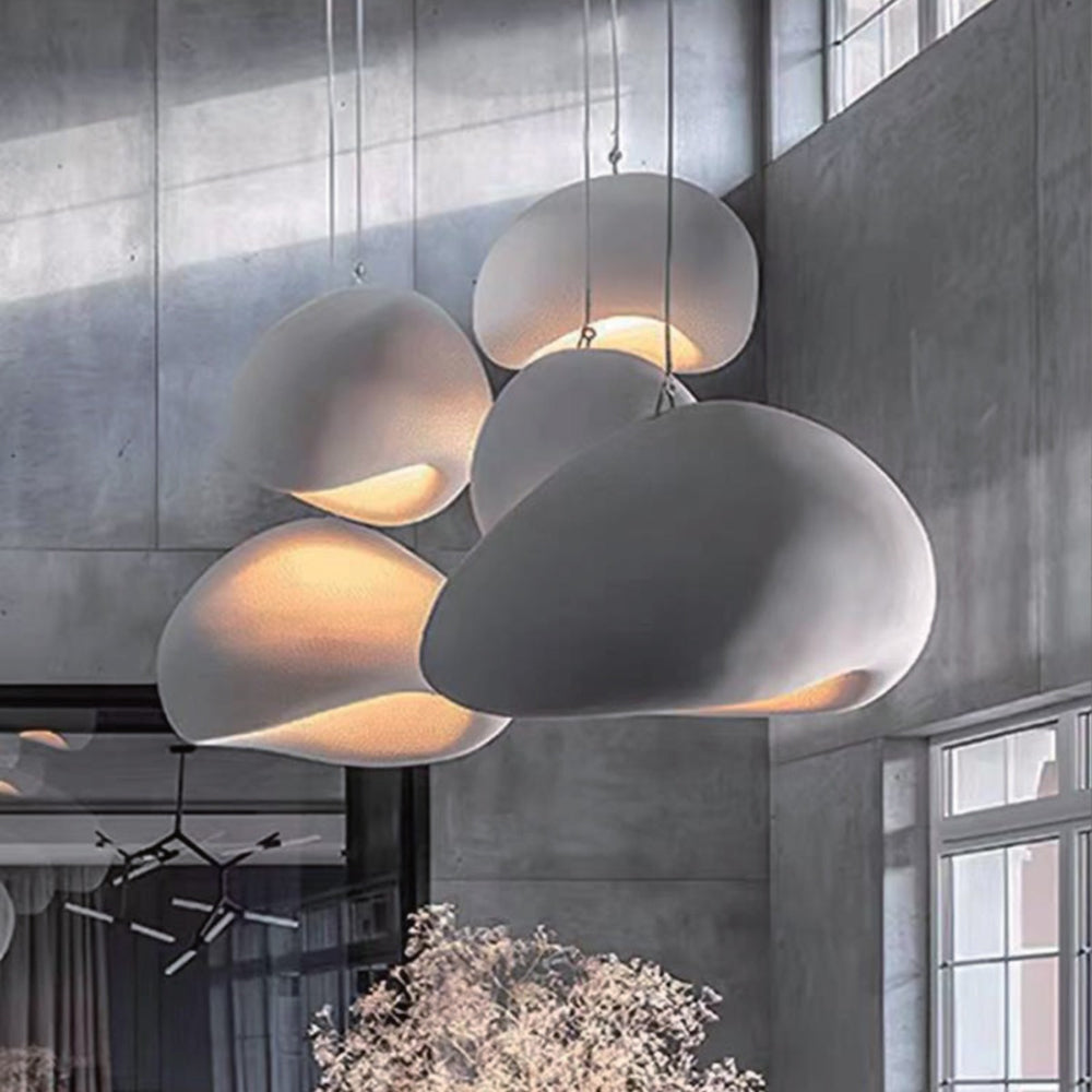 Cloud 300mm Render Pendant Grey