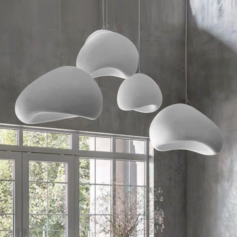 Cloud 500mm Render Pendant White