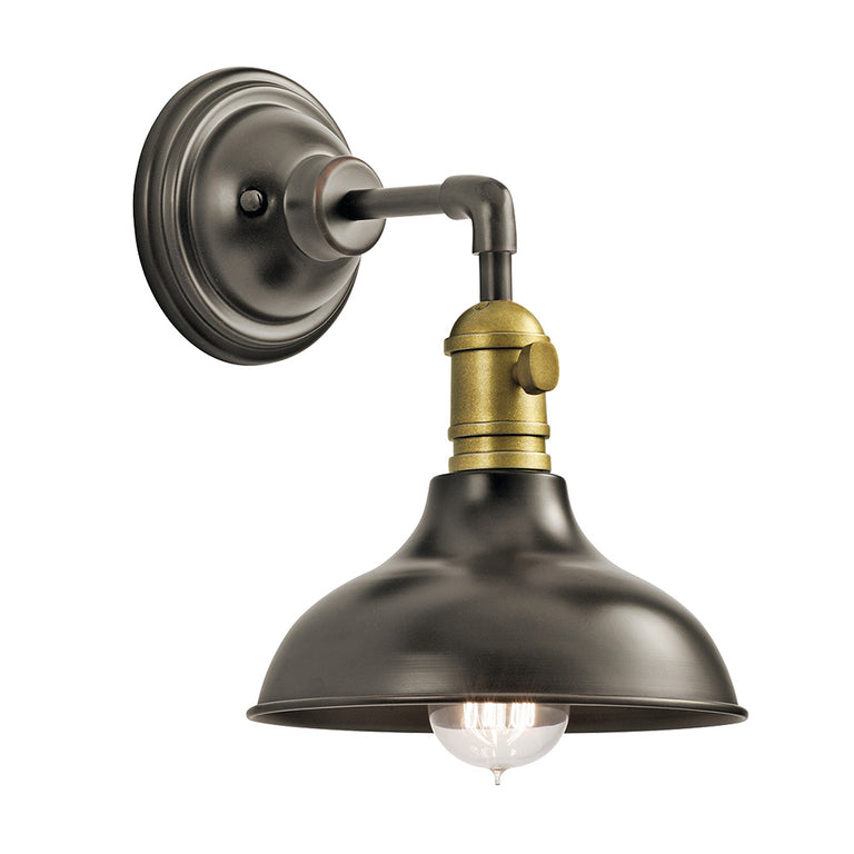 Cobson Wall Light Olde Bronze - KL/COBSON1/OZ
