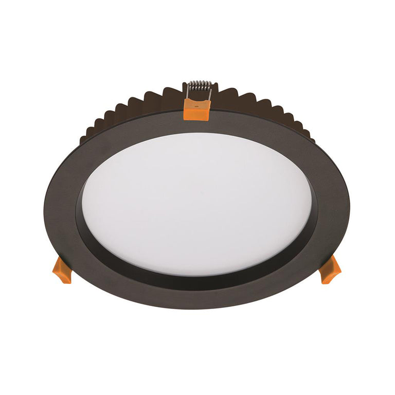 Deco 28W Dali Dimmable LED Downlight Black / Tri Colour - 21597