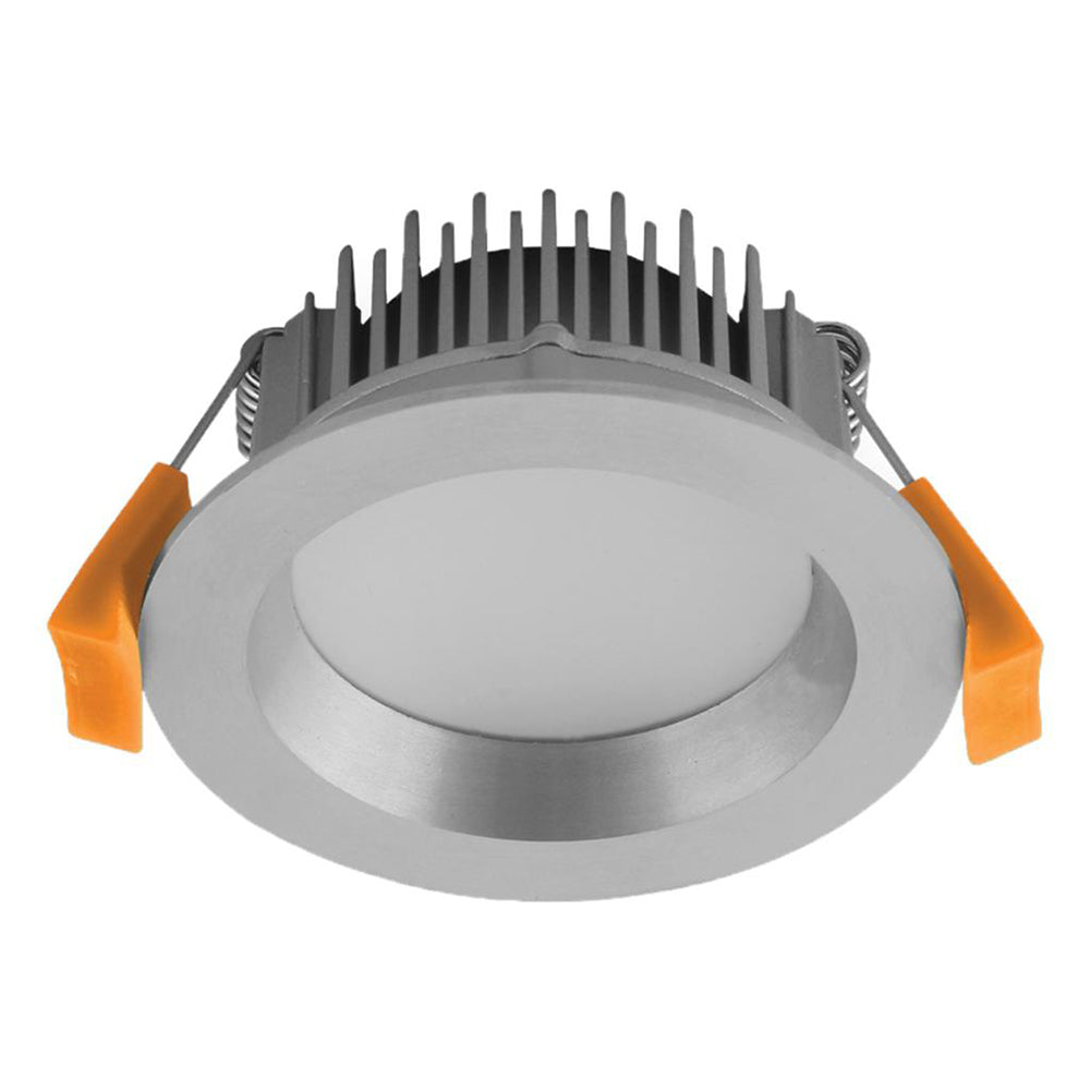 Deco 8W Dimmable LED Downlight Aluminium / Tri Colour - 20412