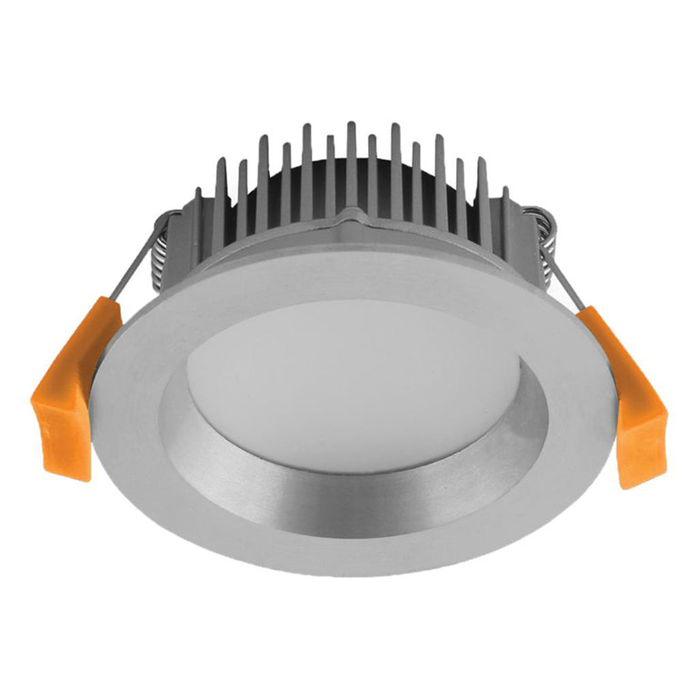 Deco 8W Dimmable LED Downlight Aluminium / Tri Colour - 20412