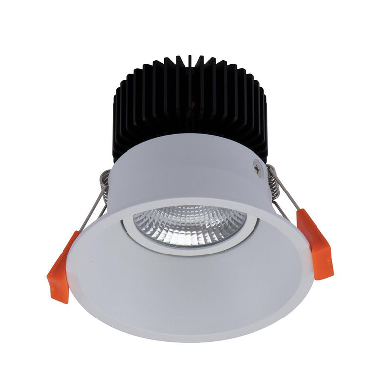 Deep-12 Deepset 12W LED Dimmable Adjustable Downlight White / Tri-Colour - 21732
