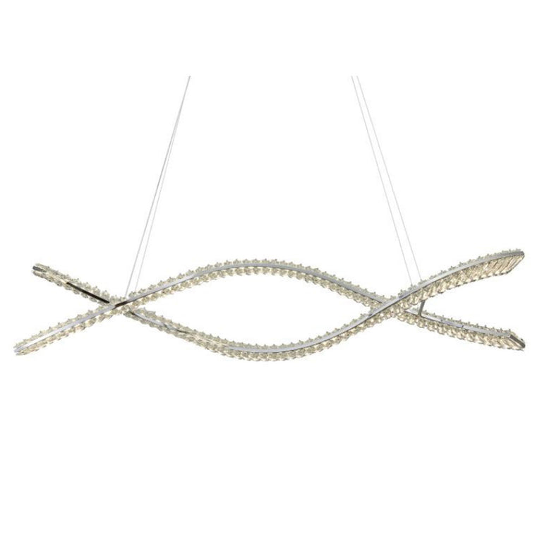 Delphine Crystal LED Pendant