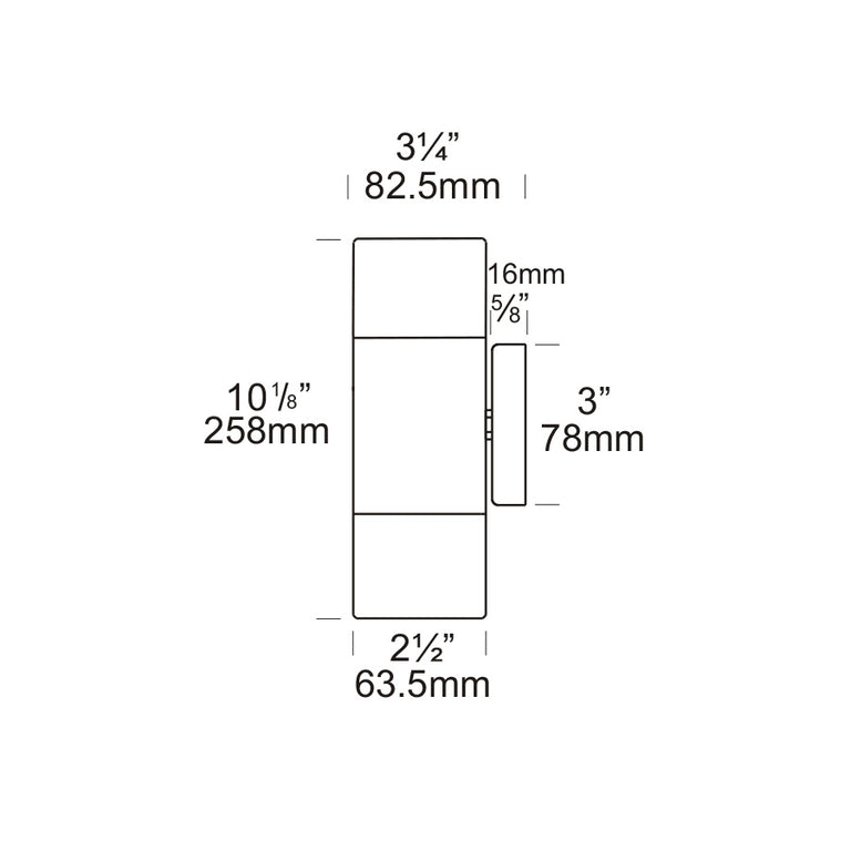 Pagoda Pagoda Lite 12V / 24V Stainless Steel - PGLPGL/SS