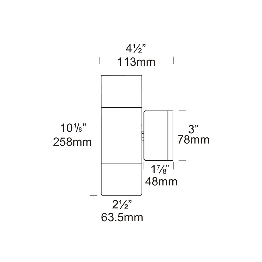 Pagoda Pagoda Lite 240V Copper - PGLPGL/R/COP