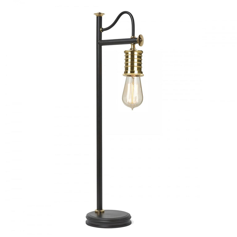Douille Table Lamp Black / Polished Brass - DOUILLE-TL-BPB