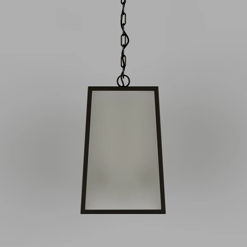 Dover Lantern 2 Light Pendant Old Bronze / Frosted