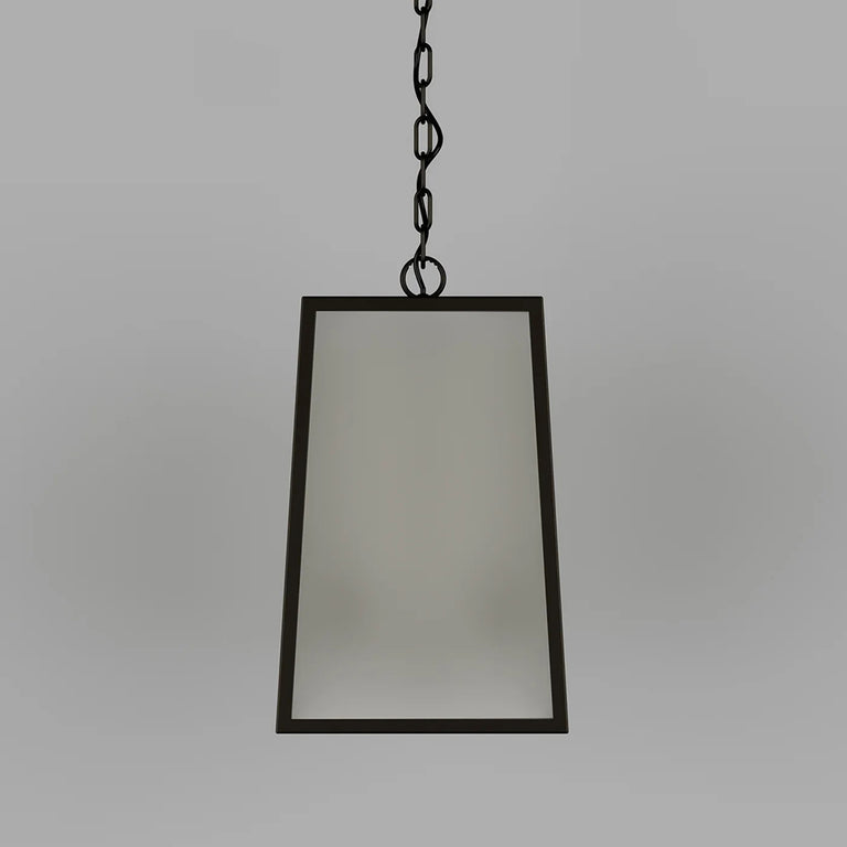 Dover Lantern 2 Light Pendant Old Bronze / Frosted