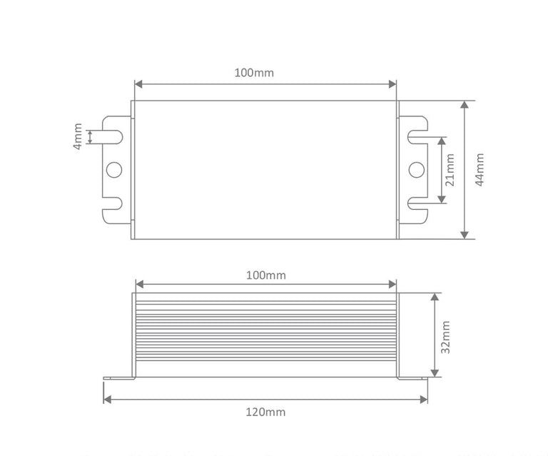 Weatherproof DC Constant Voltage 12V 15W IP67 Driver - 20200