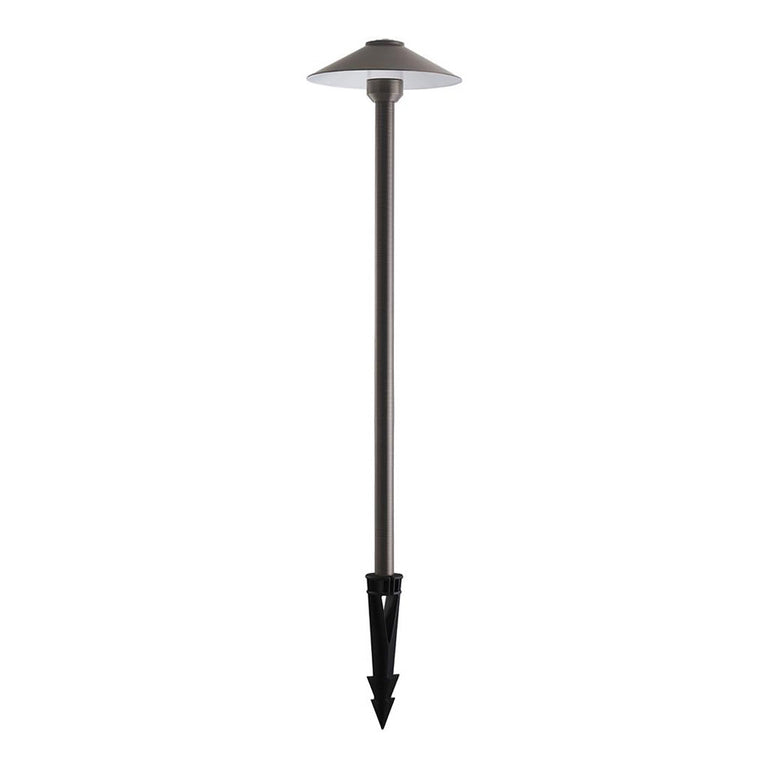 Dusk Large Head 610mm 4W LED 12V DC Path Light Bronze / Tri-Colour - 19106