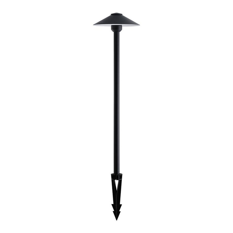Dusk Large Head 450mm 4W LED 12V DC Path Light Black / Tri-Colour - 19110