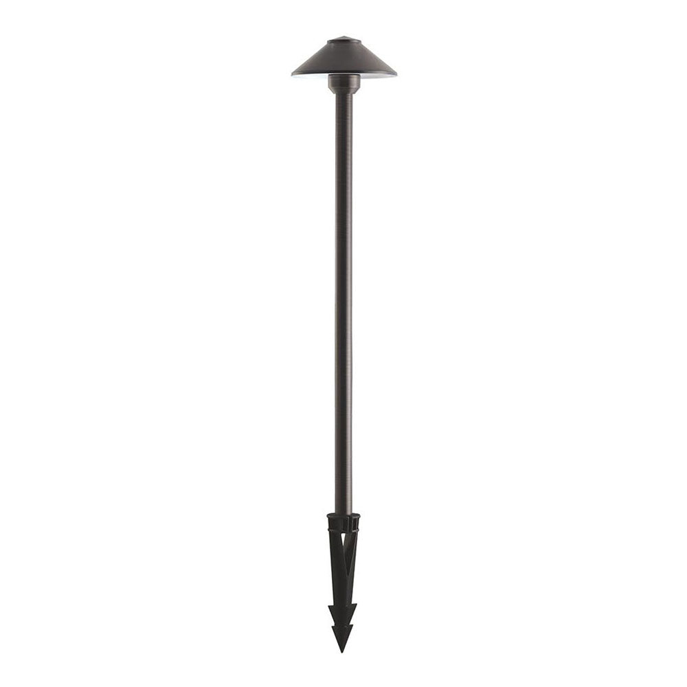 Dusk Medium Head 450mm 4W LED 12V DC Path Light Bronze / Tri-Colour - 19101