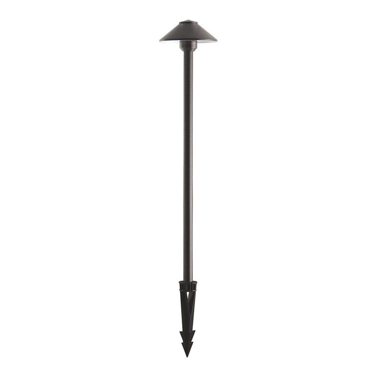 Dusk Medium Head 450mm 4W LED 12V DC Path Light Bronze / Tri-Colour - 19101